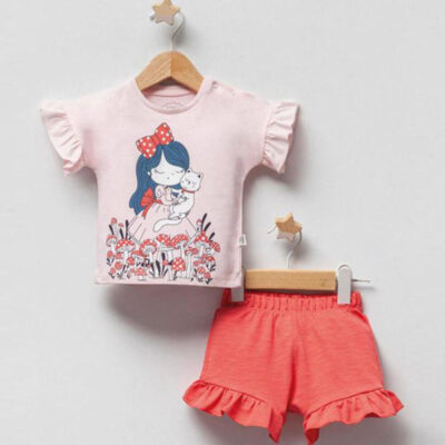 Σετ 2 PCS CAT&GIRL