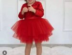Φόρεμα-τουτού βελούδινο με τούλι