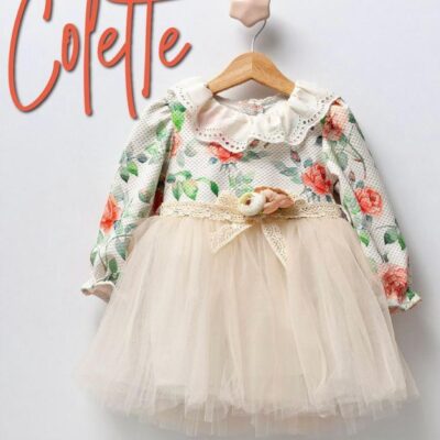 Φόρεμα με τούλι & τσαντάκι COLETTE
