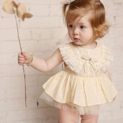 Romper με δαντέλα MARISSA