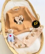 Σετ 2 pcs MINNIE με φιόγκο MB - Image 3