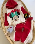 Σετ 2 pcs MINNIE με κουκούλα MB - Image 7