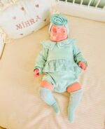 ROMPER 3 PCS ΜΕ ΔΑΝΤΕΛΑ LMB - Image 4