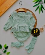 ROMPER 3 PCS ΜΕ ΔΑΝΤΕΛΑ LMB - Image 6