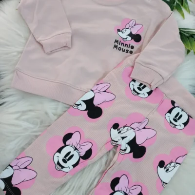 ΣΕΤ 2 PCS MINNIE MOUSE ΡΟΖ MB