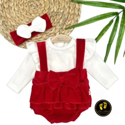 ROMPER ΒΕΛΟΥΔΙΝΟ 2 PCS MB